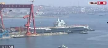 国产航母运行视频,大国重器风采展示