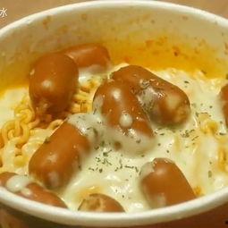 韩国吃国产泡面视频